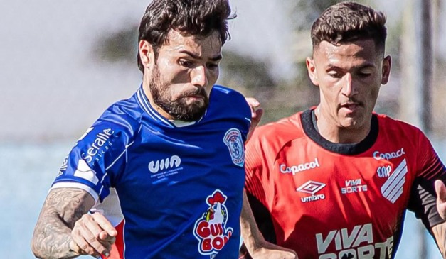 Lance de Cianorte x Athletico, pela Taça FPF