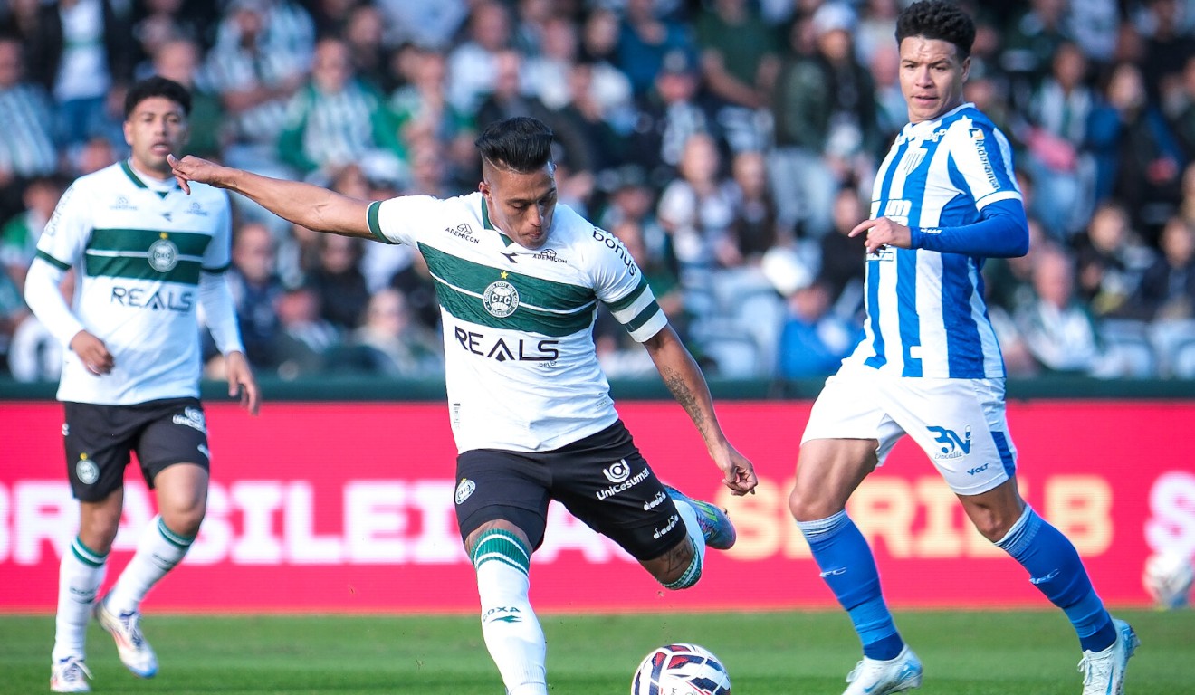 Lance de Coritiba x Avaí, pela Série B