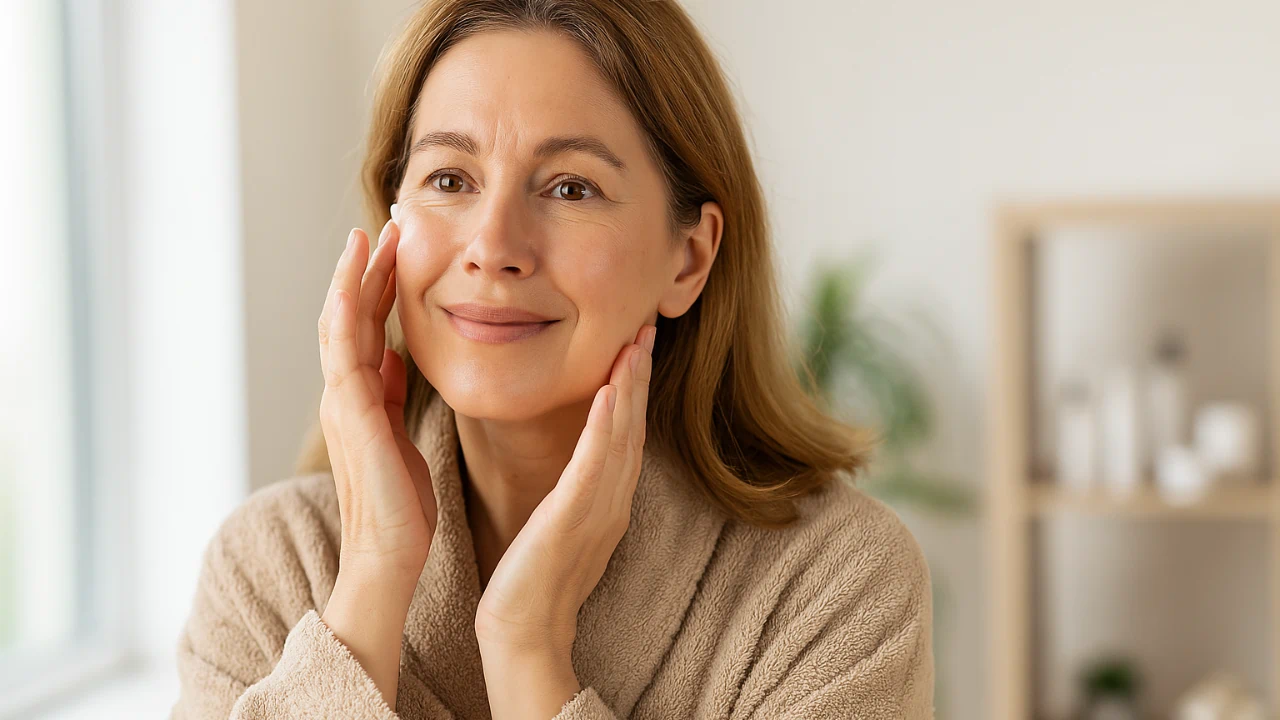 Mulheres 35+ recuperam o brilho natural da pele opaca com 6 passos rápidos e fáceis