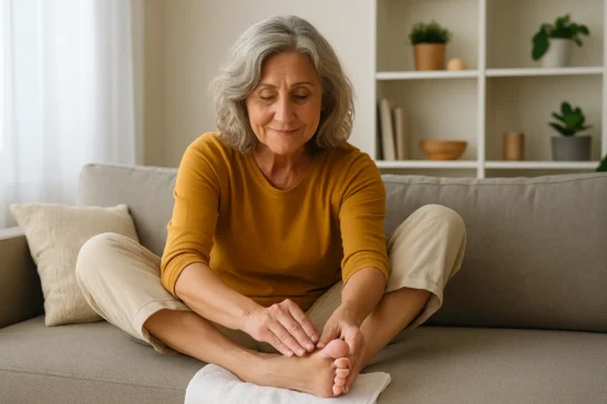 Mulheres 50+ estão deixando os pés prontos para usar sandálias na primavera com um método simples e eficaz