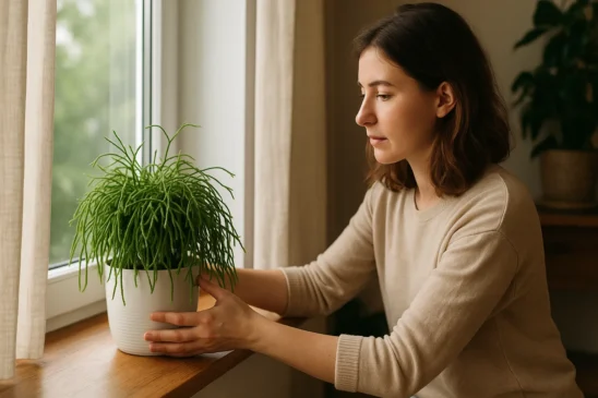 Os 4 sinais de que sua rhipsalis está mostrando para dizer que precisa de mais luz para florescer