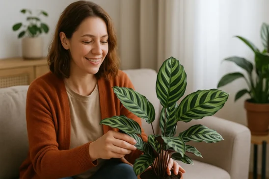 Saiba por que a calatéia é chamada de “planta rezadeira” em diversos países e como cuidar da sua