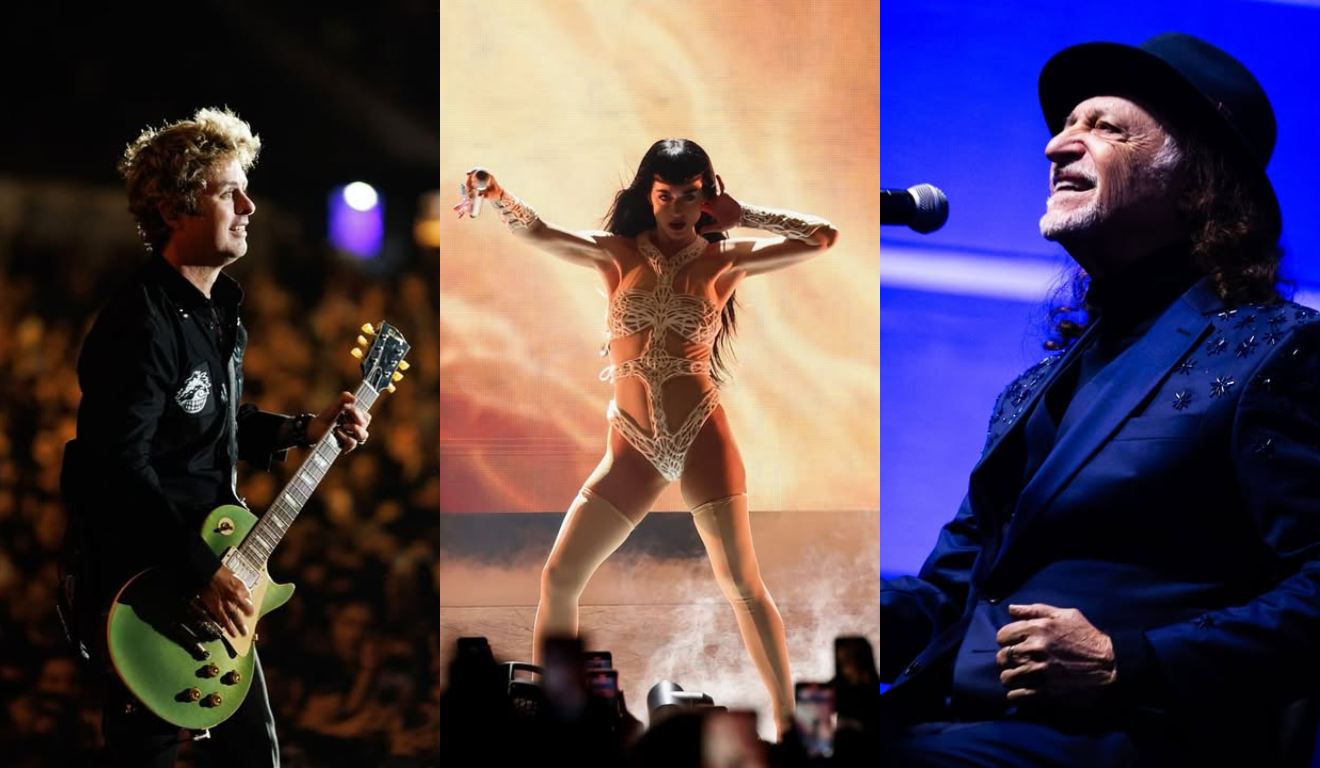 Cantores que se apresentarão na cidade.