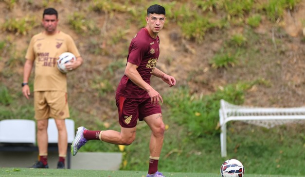Treino do Athletico em Belo Horizonte