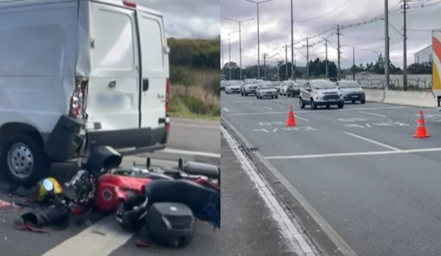 acidente em piraquara