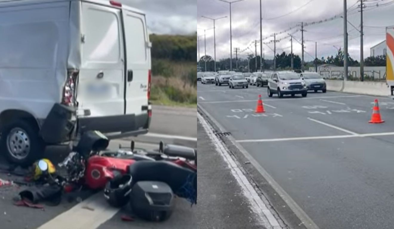 acidente em piraquara