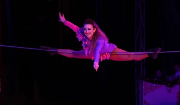 acrobata de circo que morreu