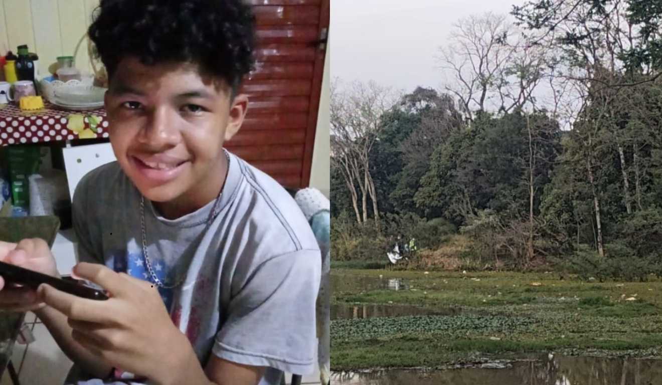 adolescente que foi encontrado morto no rio