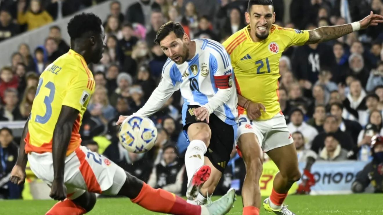 Argentina e Colõmbia se enfrentaram no dia 10 de junho, com o placar terminando em 1x1.