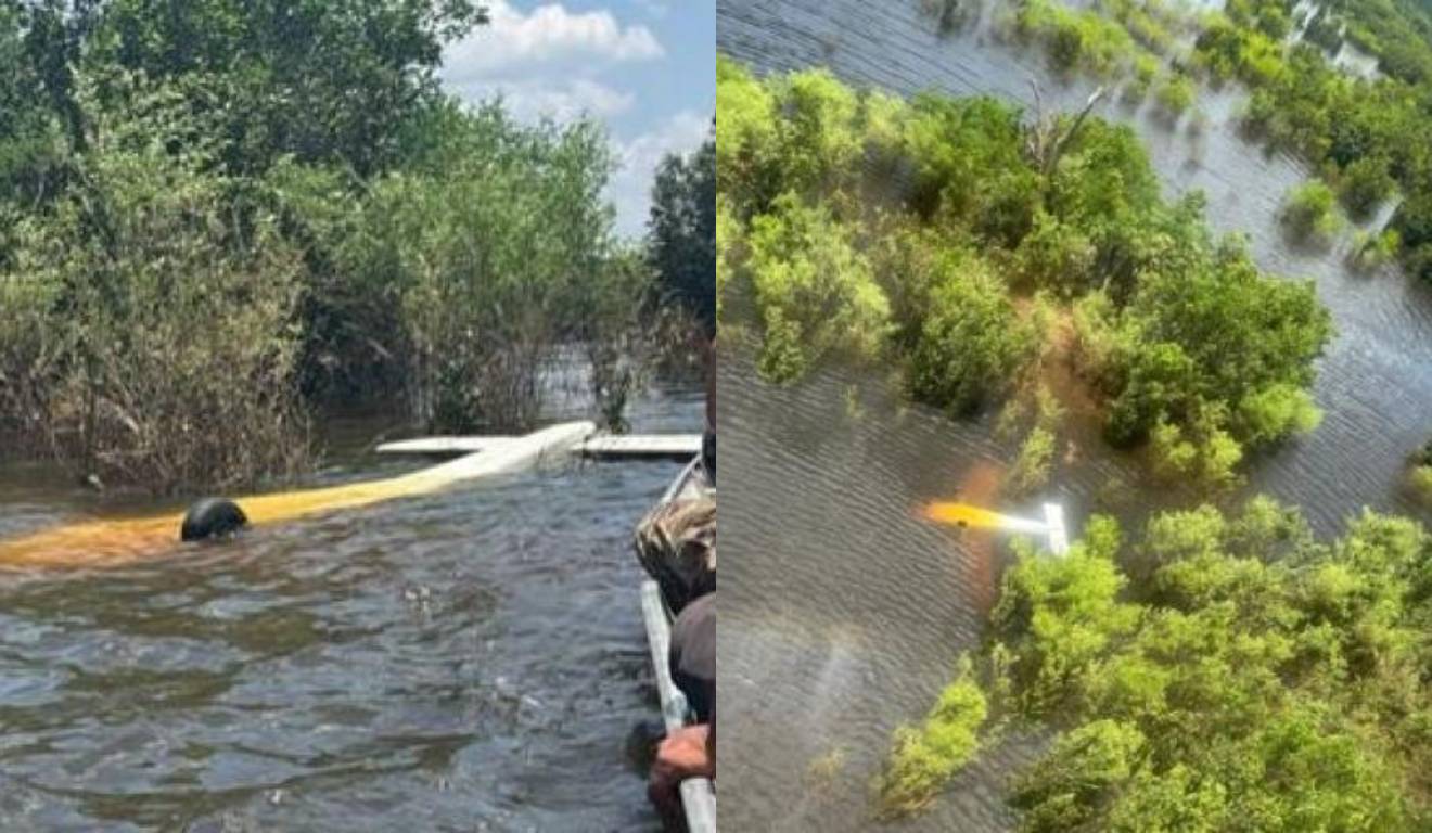 Avião peruano interceptado