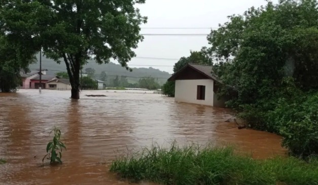 ciclone atinge o Rio Grande do Sul