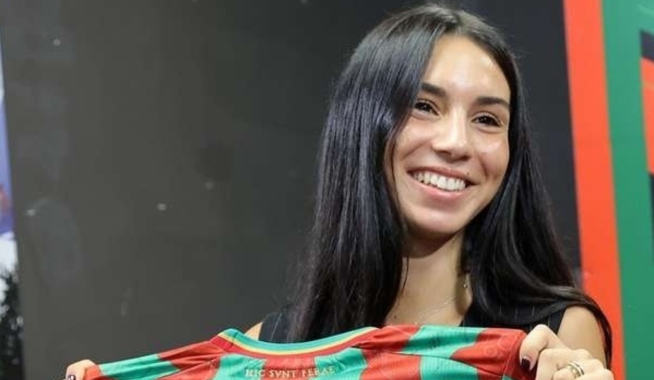 Claudia Rizzo, presidente de um clube de futebol aos 23 anos. (Foto: Divulgação)