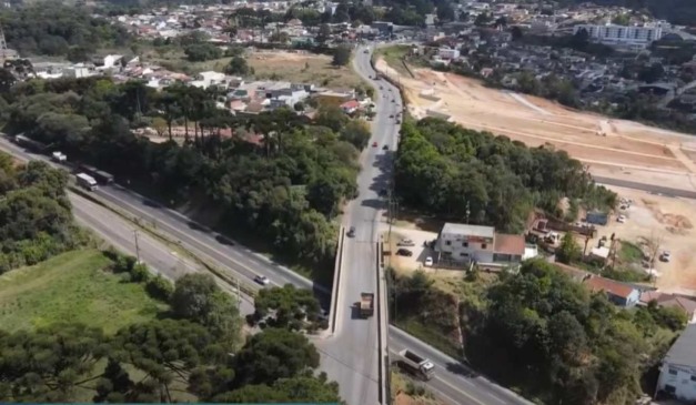 Vista aérea do Contorno Norte