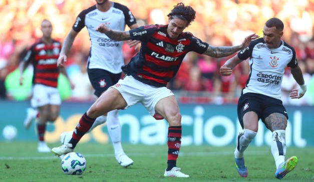 No primeiro turno o Flamengo venceu o Corinthians por 4x0. (Foto: Gilvan de Souza/Flamengo)
