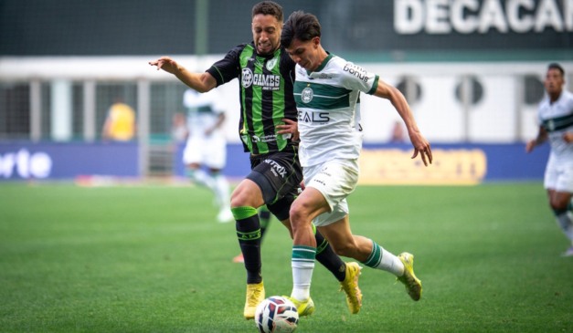 Coritiba e América-MG se enfrentaram pela rodada 27 da Série B 2025.