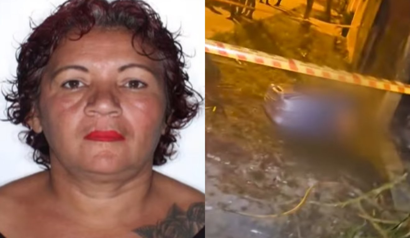 Mulher encontrada morta por crianças e local onde a vítima foi localizada