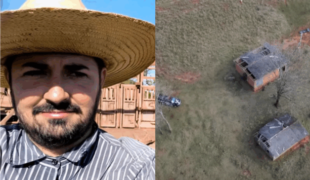 Imagem de Alencar e sítio dos Buscariollo.