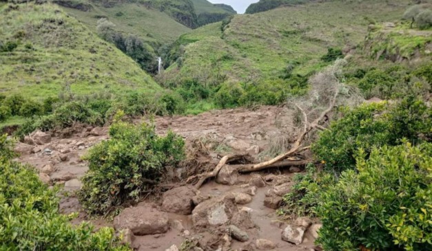 Deslizamento em vilarejo do Sudão