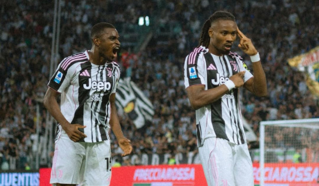 Kalulu e Thuram, jogadores da Juve. (Foto: Reprodução/Instagram)