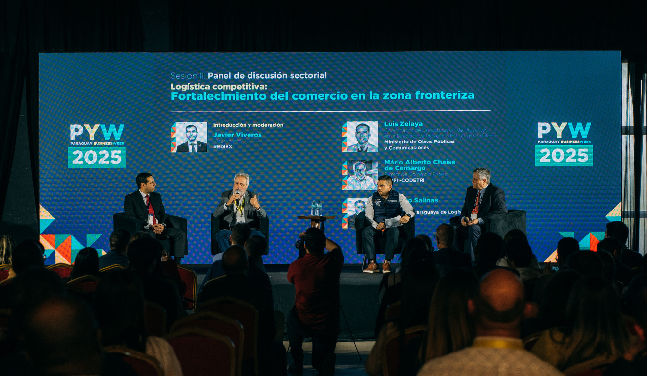 painel durante a expo paraguay brasil 2025