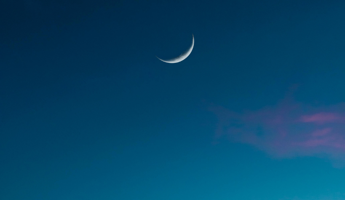 Imagem ilustrativa da lua nova.