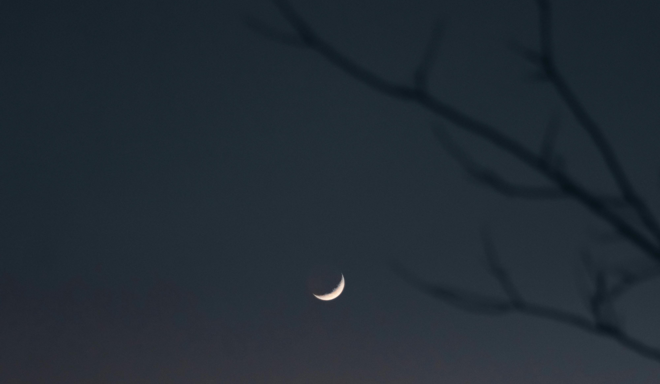 Imagem ilustrativa da lua nova.