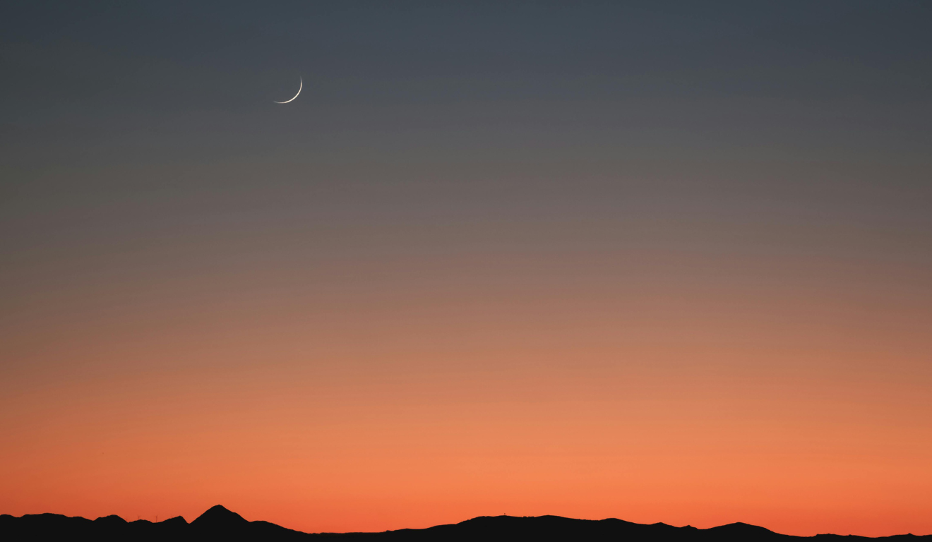 Imagem ilustrativa da lua nova.