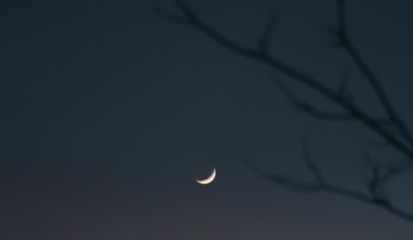 Imagem ilustrativa da lua nova.