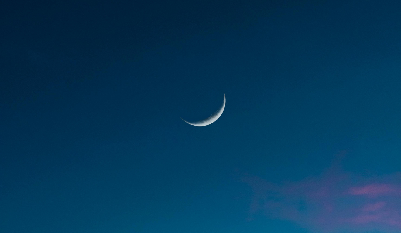 Imagem ilustrativa da lua nova.