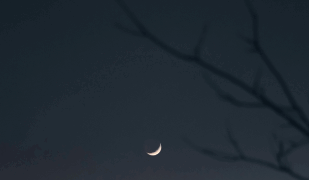 Imagem ilustrativa da lua nova.