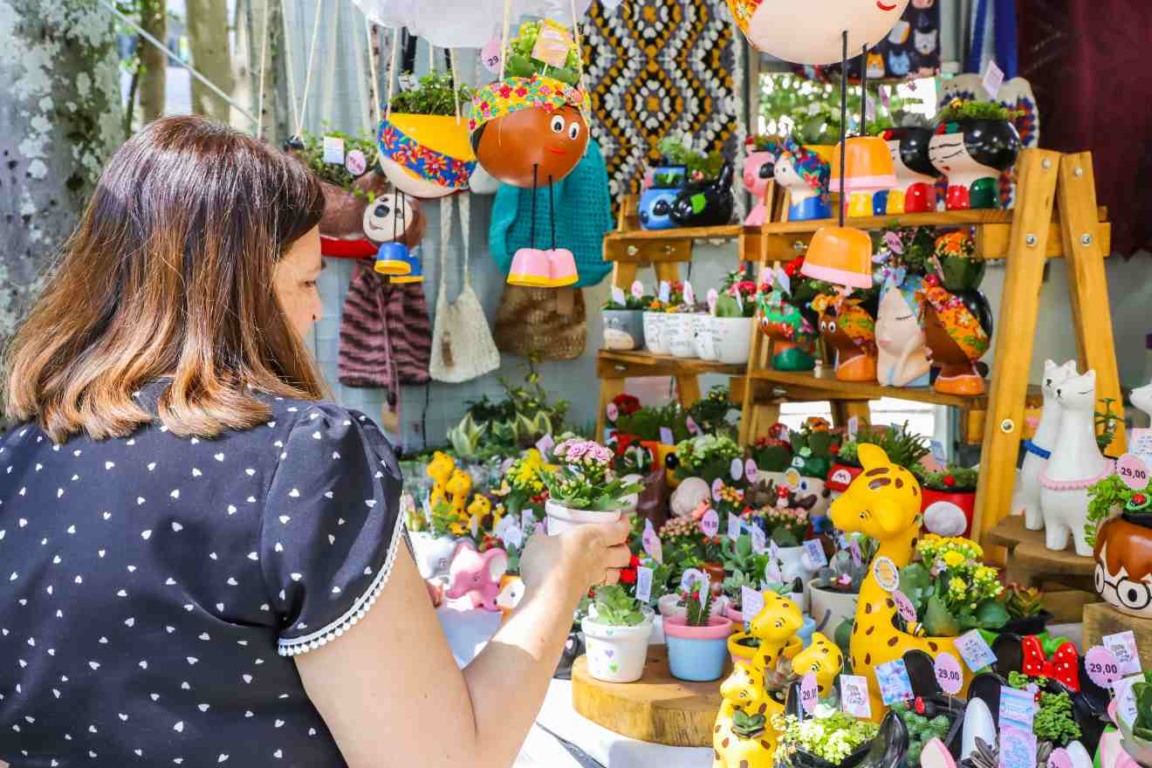 Feirinha de Primavera.