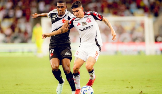 No primeiro turno Flamengo e Vasco empataram em 0x0. (Foto: Adriano Fontes/Flamengo)