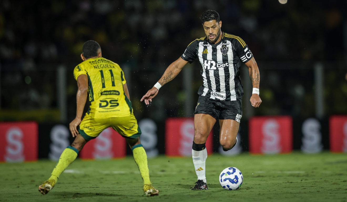 No primeiro turno Atlético-MG e Mirassol empataram em 2x2. (Foto: Foto: Pedro Souza /Atlético-MG)