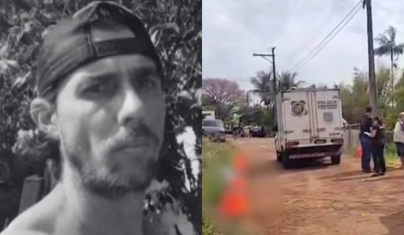 Jovem suspeito de atropelar sogro em Londrina e local de morte
