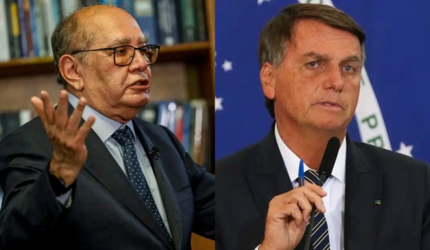 GIlmar Mendes e Bolsonaro