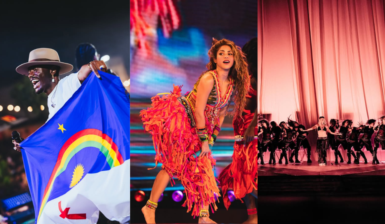 Imagem de Jota.pê, Shakira e Karol G.