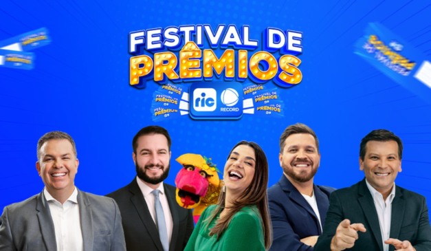Festival de Prêmios da Ric RECORD terá sorteio ao vivo (Foto: Divulgação) 
