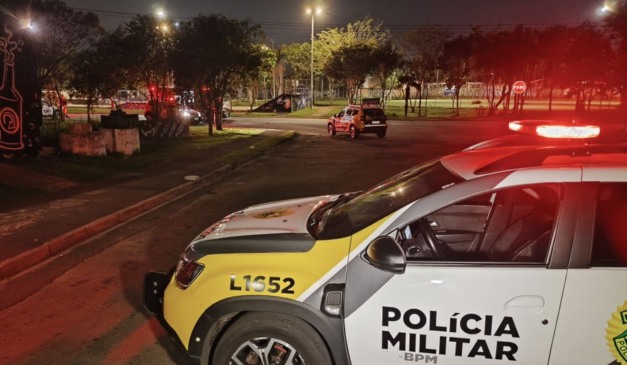 praça em curitiba onde o homem foi baleado pela pm