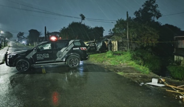 local onde o homem foi morto no confronto