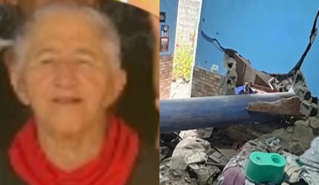 Idosa que morreu esmagada