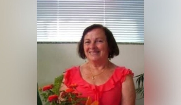 idosa que morreu atropelada pelo trem