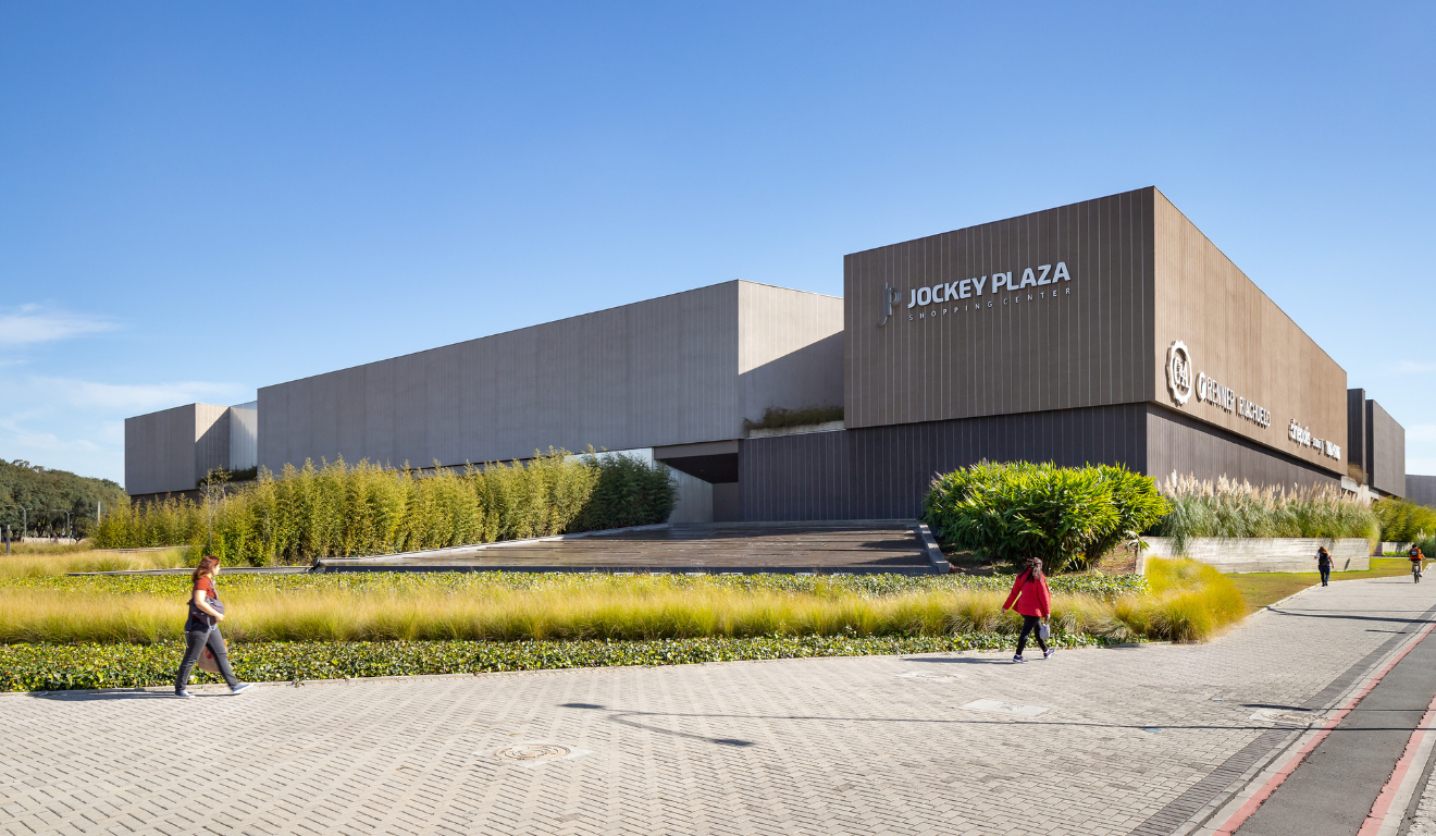 Jockey Plaza Shopping visto de fora