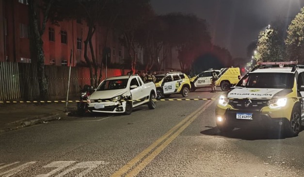 local onde o jovem foi baleado e morto em frente a UPA após perseguição