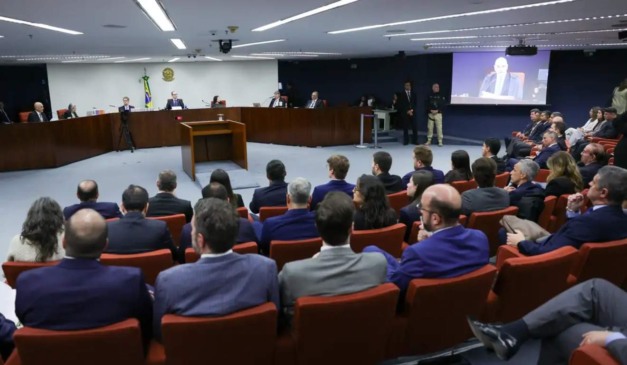 Primeiro dia do julgamento de Jair Bolsonaro no STF