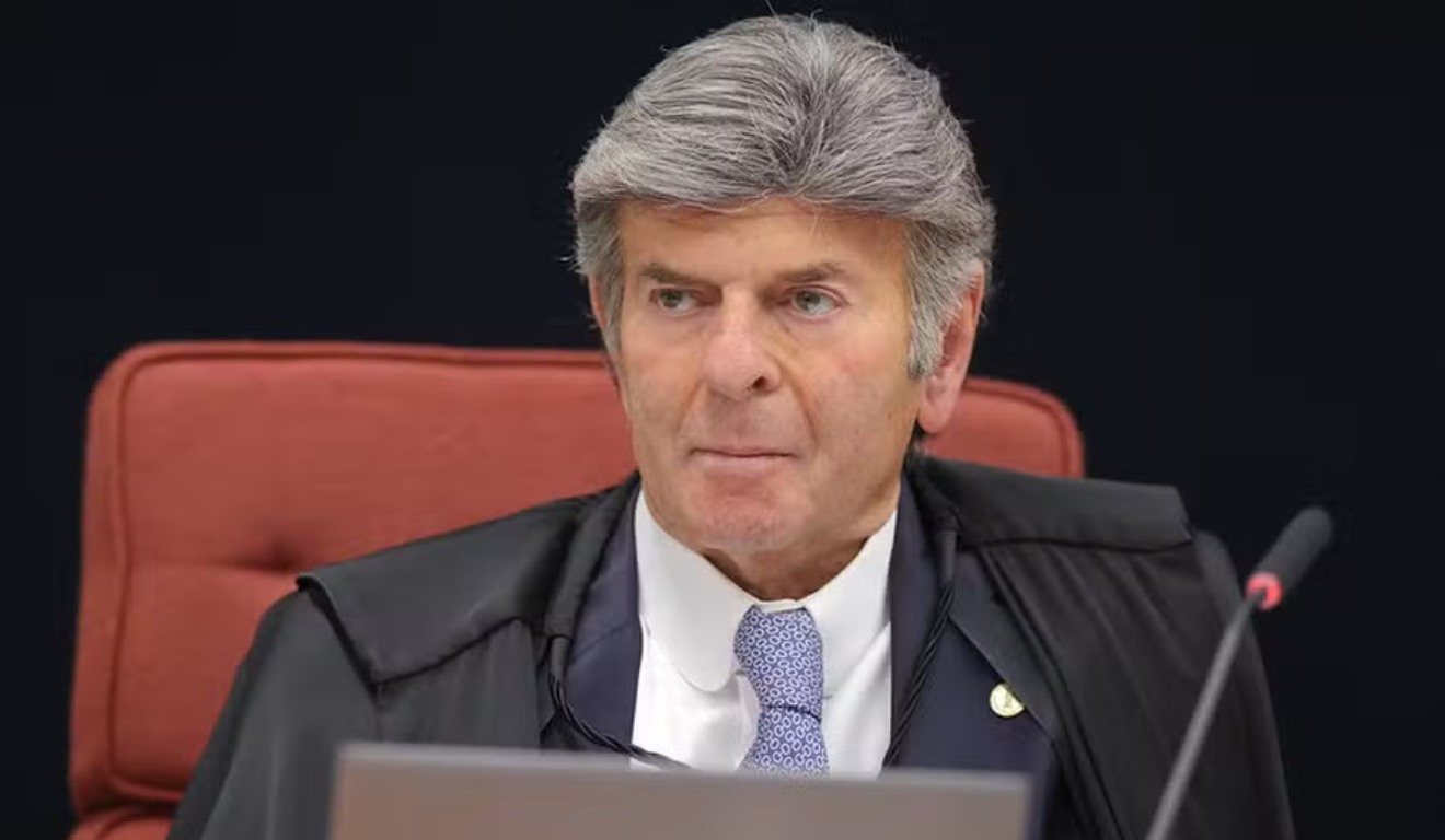 Ministro Luiz Fux no plenário do STF