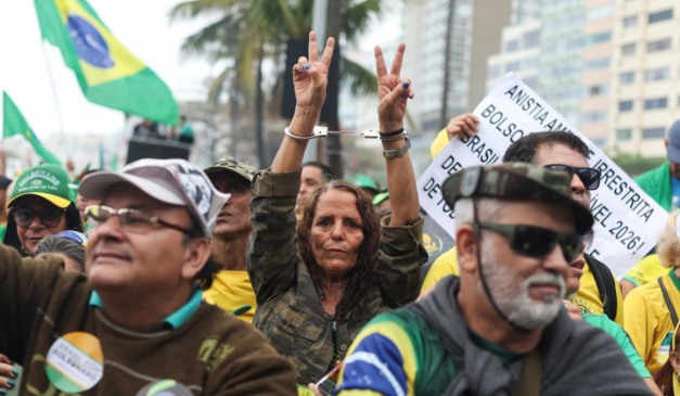 Fotos das manifestações de 7 de setembro