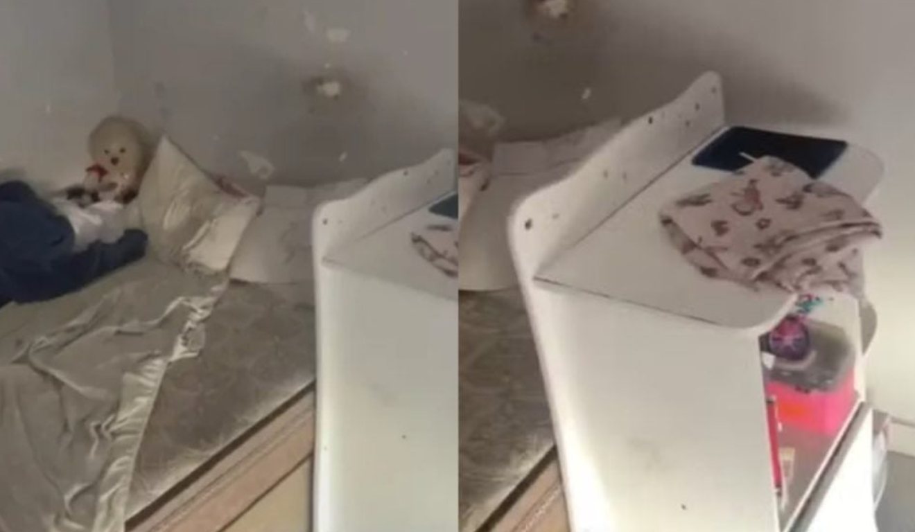 Local onde a menina foi encontrada em cárcere privado em estado precário