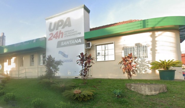 Local onde a mulher agrediu a médica