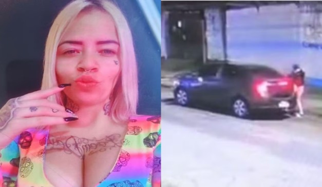 Foto da mulher que foi encontrada morta