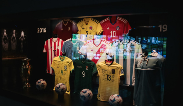 Museu da Conmebol, que fica em Luque, no Paraguai. (Foto: Reprodução/ Comnebol)